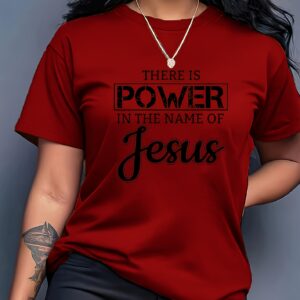 Jesus Power Quote T-Shirt