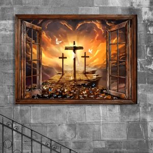 1pc Sunset Landscape Canvas Wall Art